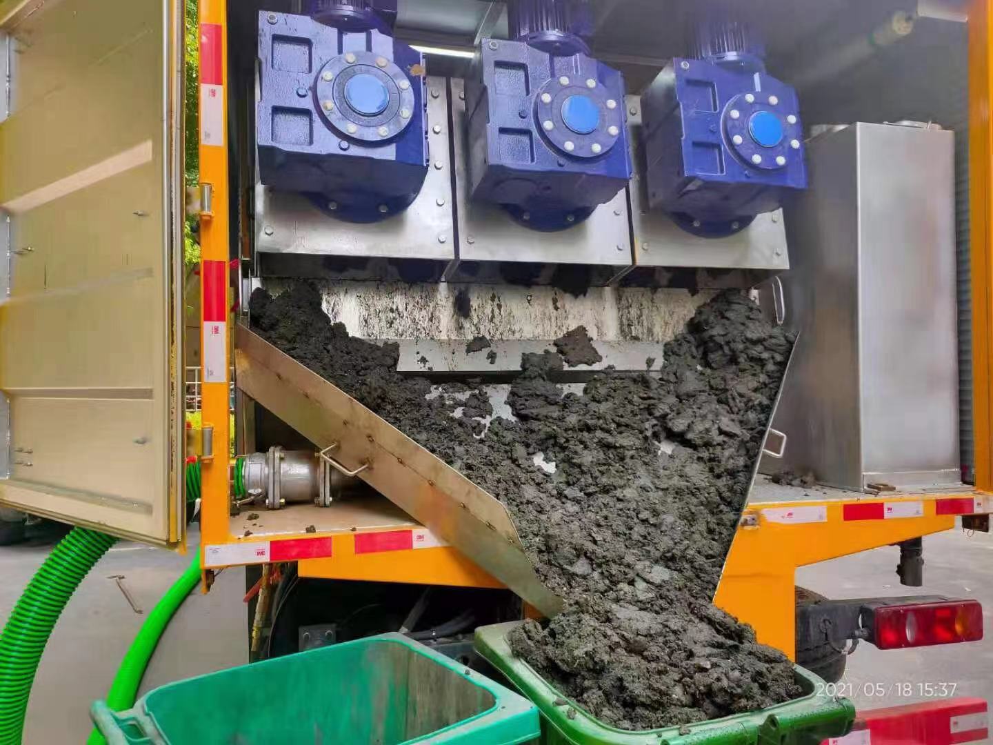 崇信化粪池清掏城市维护站-泥浆净化干湿分离处理